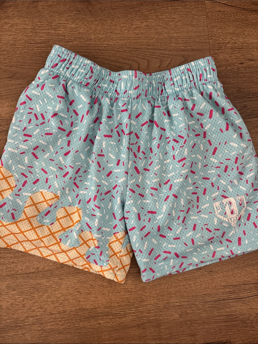 Baseball101 Blue Sprinkle Shorts